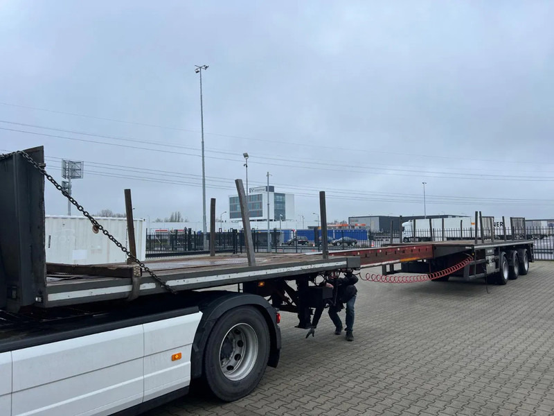 ES-GE 3.VOD-18-30.3.H.13 / 3x hydraulic steeringaxles / 2x extendable -> 29M / NL-trailer - Dropside/ Flatbed semi-trailer: picture 2 ES-GE 3.VOD-18-30.3.H.13 / 3x hydraulic steeringaxles / 2x extendable -> 29M / NL-trailer - Dropside/ Flatbed semi-trailer: picture 2