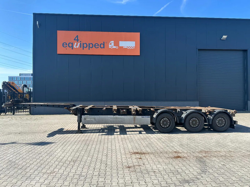 Krone 45FT HC, disc, extendable front+ rear+ bumper, NL-chassis - Container transporter/ Swap body semi-trailer: picture 3 Krone 45FT HC, disc, extendable front+ rear+ bumper, NL-chassis - Container transporter/ Swap body semi-trailer: picture 3