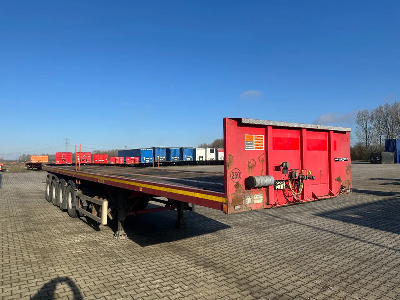 MOL 62 tons Ballast trailer, 4 axles, 2 steering axles, Belgium- trailer, 70% tyres - Dropside/ Flatbed semi-trailer: picture 5 MOL 62 tons Ballast trailer, 4 axles, 2 steering axles, Belgium- trailer, 70% tyres - Dropside/ Flatbed semi-trailer: picture 5