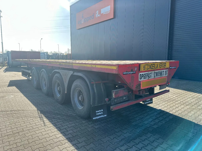 MOL 62 tons Ballast trailer, 4 axles, 2 steering axles, Belgium- trailer, 70% tyres - Dropside/ Flatbed semi-trailer: picture 2 MOL 62 tons Ballast trailer, 4 axles, 2 steering axles, Belgium- trailer, 70% tyres - Dropside/ Flatbed semi-trailer: picture 2