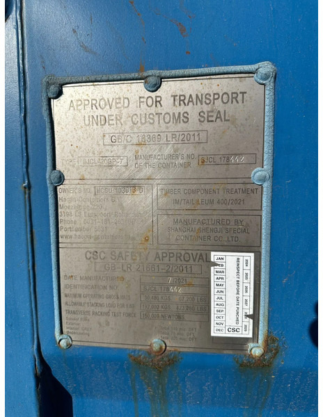 Onbekend nice 20FT DV 8'6" container with valid CSC: 02/2028 / 2x available leasing Onbekend nice 20FT DV 8'6" container with valid CSC: 02/2028 / 2x available: picture 16