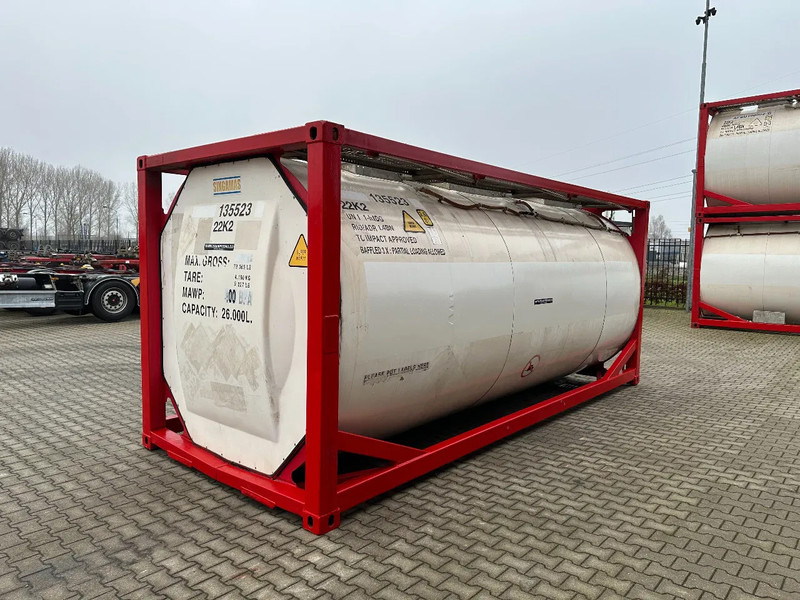 SINGAMAS 20FT ISO, 26.000L/1-COMP/3 BAFFELS/3 manholes, 5Y inspection: 06/2027 - Storage tank: picture 4 SINGAMAS 20FT ISO, 26.000L/1-COMP/3 BAFFELS/3 manholes, 5Y inspection: 06/2027 - Storage tank: picture 4