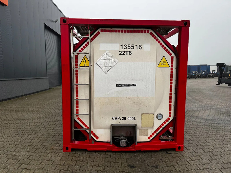 SINGAMAS 20FT ISO, 26.000L/1-COMP/3 BAFFELS/3 manholes, 5Y inspection: 07/2027 - Tank container: picture 4 SINGAMAS 20FT ISO, 26.000L/1-COMP/3 BAFFELS/3 manholes, 5Y inspection: 07/2027 - Tank container: picture 4