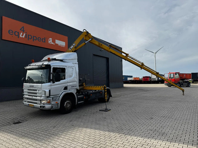 Scania P114-340 + HIAB 19-5 crane + remote / Euro-3 / 3 pedals / NL-truck / APK: 012-2025 - Crane truck: picture 3 Scania P114-340 + HIAB 19-5 crane + remote / Euro-3 / 3 pedals / NL-truck / APK: 012-2025 - Crane truck: picture 3