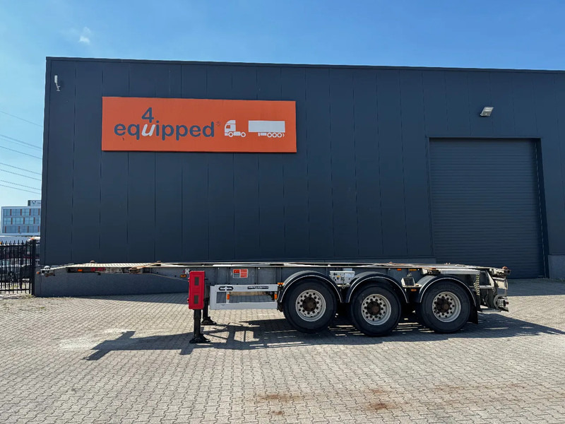 Van Hool 20FT/30FT, ADR (EX/II, EX/III, FL, AT), BPW + drum, ALCOA, galvanized, liftaxle, NL-Chassis - Container transporter/ Swap body semi-trailer: picture 2 Van Hool 20FT/30FT, ADR (EX/II, EX/III, FL, AT), BPW + drum, ALCOA, galvanized, liftaxle, NL-Chassis - Container transporter/ Swap body semi-trailer: picture 2
