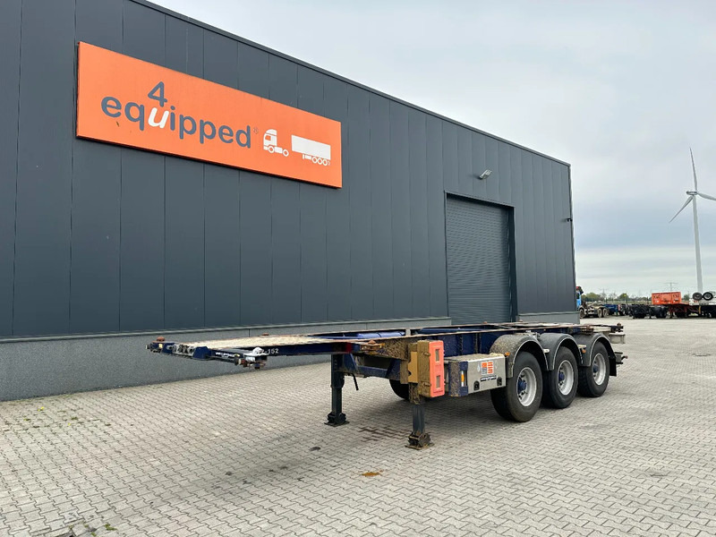 Van Hool 20FT/30FT, ADR (EX/II, EX/III, FL, AT), BPW + drum, ALCOA, galvanized, liftaxle, NL-Chassis - Container transporter/ Swap body semi-trailer: picture 1 Van Hool 20FT/30FT, ADR (EX/II, EX/III, FL, AT), BPW + drum, ALCOA, galvanized, liftaxle, NL-Chassis - Container transporter/ Swap body semi-trailer: picture 1
