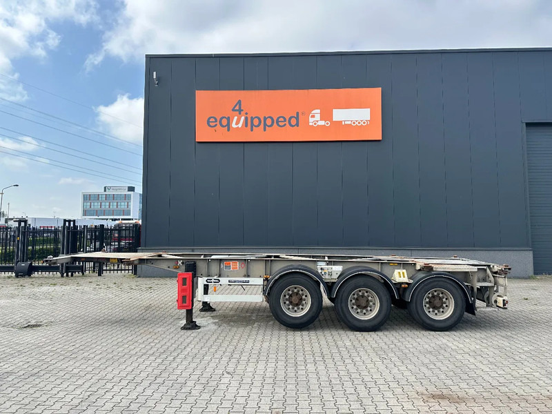 Van Hool 20FT/30FT, ADR (EX/II, EX/III, FL, AT), BPW + drum, ALCOA, galvanized, liftaxle, NL-Chassis - Container transporter/ Swap body semi-trailer: picture 2 Van Hool 20FT/30FT, ADR (EX/II, EX/III, FL, AT), BPW + drum, ALCOA, galvanized, liftaxle, NL-Chassis - Container transporter/ Swap body semi-trailer: picture 2