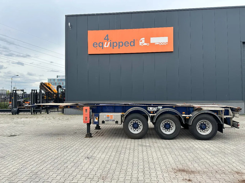 Van Hool 20FT/30FT, ADR (EX/II, EX/III, FL, AT), BPW + drum, ALCOA, galvanized, liftaxle, NL-Chassis - Container transporter/ Swap body semi-trailer: picture 2 Van Hool 20FT/30FT, ADR (EX/II, EX/III, FL, AT), BPW + drum, ALCOA, galvanized, liftaxle, NL-Chassis - Container transporter/ Swap body semi-trailer: picture 2