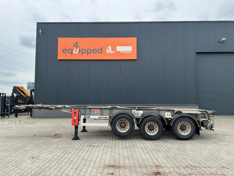 Van Hool 20FT/30FT, ADR (EX/II, EX/III, FL, AT), BPW + drum, ALCOA, galvanized, liftaxle, NL-Chassis - Container transporter/ Swap body semi-trailer: picture 2 Van Hool 20FT/30FT, ADR (EX/II, EX/III, FL, AT), BPW + drum, ALCOA, galvanized, liftaxle, NL-Chassis - Container transporter/ Swap body semi-trailer: picture 2
