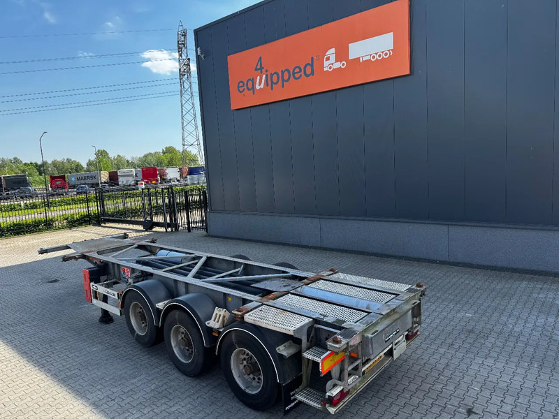 Van Hool 20FT/30FT, ADR (EX/II, EX/III, FL, OX, AT), BPW + drum, ALCOA, galvanized, liftaxle, NL-Chassis - Container transporter/ Swap body semi-trailer: picture 2 Van Hool 20FT/30FT, ADR (EX/II, EX/III, FL, OX, AT), BPW + drum, ALCOA, galvanized, liftaxle, NL-Chassis - Container transporter/ Swap body semi-trailer: picture 2