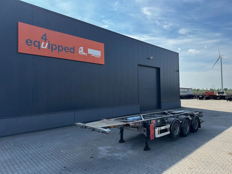 Van Hool 20FT/30FT, ADR (EX/II, EX/III, FL, OX, AT), BPW + drum, ALCOA, galvanized, liftaxle, NL-Chassis - Container transporter/ Swap body semi-trailer: picture 1 Van Hool 20FT/30FT, ADR (EX/II, EX/III, FL, OX, AT), BPW + drum, ALCOA, galvanized, liftaxle, NL-Chassis - Container transporter/ Swap body semi-trailer: picture 1