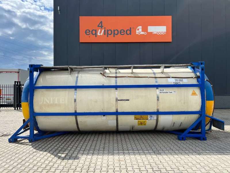 Van Hool 20FT SWAPBODY 28.075L, UN PORTABLE, T11, valid 5Y- + CSC inspection: 10/2025 - Storage tank: picture 2 Van Hool 20FT SWAPBODY 28.075L, UN PORTABLE, T11, valid 5Y- + CSC inspection: 10/2025 - Storage tank: picture 2