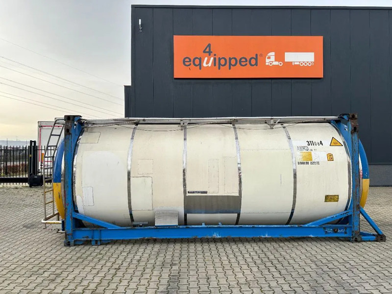 Van Hool 20FT SWAPBODY 30.800L, UN PORTABLE, T7, 5Y ADR- + CSC inspection: 06/2025 - Storage tank: picture 2 Van Hool 20FT SWAPBODY 30.800L, UN PORTABLE, T7, 5Y ADR- + CSC inspection: 06/2025 - Storage tank: picture 2