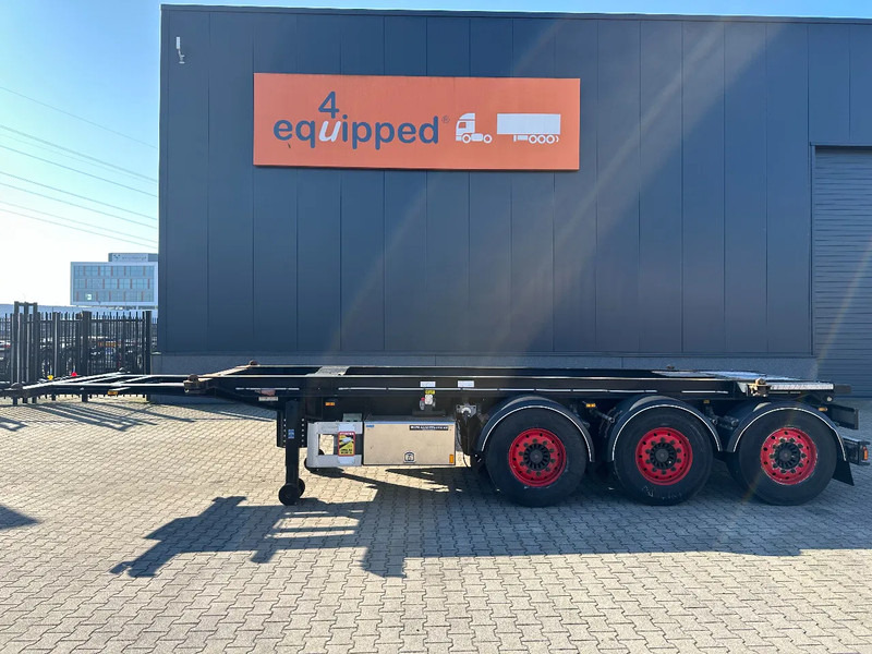 Van Hool 20FT Tipping-chassis, ADR (EX/II, EX/III, FL, AT), SAF, 2 liftaxles - Container transporter/ Swap body semi-trailer: picture 3 Van Hool 20FT Tipping-chassis, ADR (EX/II, EX/III, FL, AT), SAF, 2 liftaxles - Container transporter/ Swap body semi-trailer: picture 3