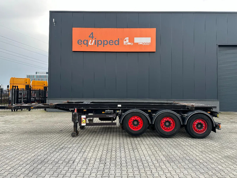Van Hool 20FT Tipping-chassis, ADR (EX/II, EX/III, FL, AT), SAF + DISC, 2 liftaxles - Container transporter/ Swap body semi-trailer: picture 4 Van Hool 20FT Tipping-chassis, ADR (EX/II, EX/III, FL, AT), SAF + DISC, 2 liftaxles - Container transporter/ Swap body semi-trailer: picture 4