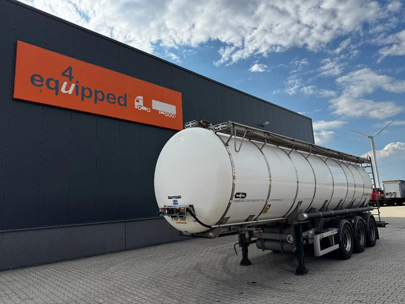 Van Hool FOOD / RVS chassis / empty weight 5.860kg / 29.500L / 1-COMP / 1 -BAFFLE / DISC / NL / APK - Tanker semi-trailer: picture 1 Van Hool FOOD / RVS chassis / empty weight 5.860kg / 29.500L / 1-COMP / 1 -BAFFLE / DISC / NL / APK - Tanker semi-trailer: picture 1