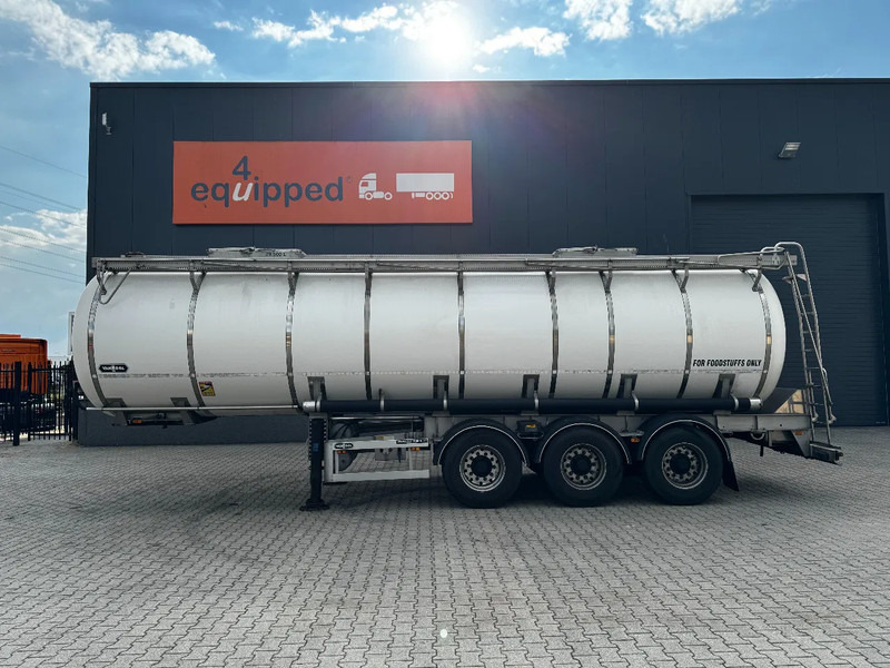 Van Hool FOOD / RVS chassis / empty weight 5.860kg / 29.500L / 1-COMP / 1 -BAFFLE / DISC / NL / APK - Tanker semi-trailer: picture 2 Van Hool FOOD / RVS chassis / empty weight 5.860kg / 29.500L / 1-COMP / 1 -BAFFLE / DISC / NL / APK - Tanker semi-trailer: picture 2