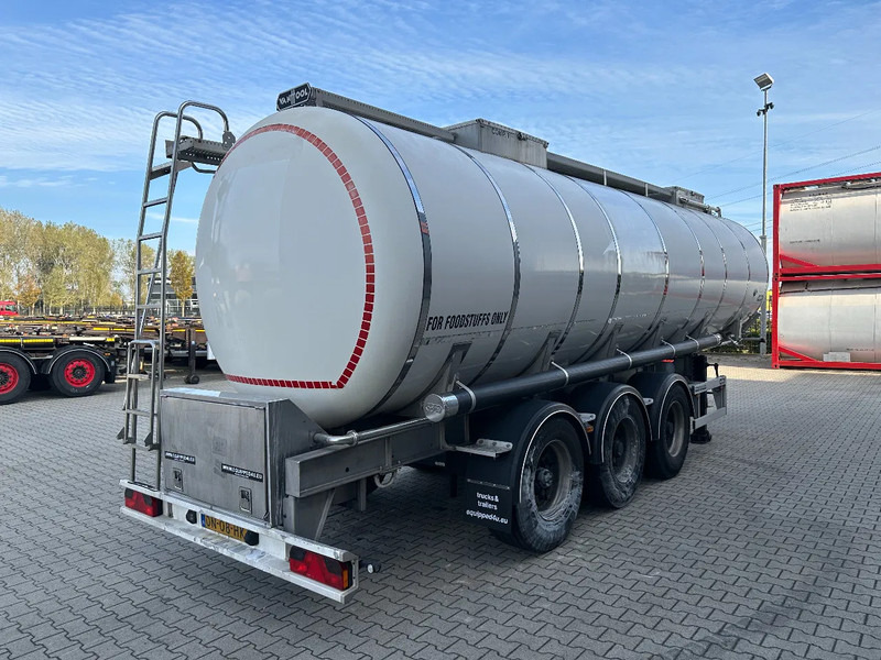 Van Hool LEBENSMITTEL / RVS Rahmen / Leergewicht: 5.860kg / 29.500L / 1-Kammer+ 1 Schwallwand / Scheibebremse / NL / APK - Tanker semi-trailer: picture 3 Van Hool LEBENSMITTEL / RVS Rahmen / Leergewicht: 5.860kg / 29.500L / 1-Kammer+ 1 Schwallwand / Scheibebremse / NL / APK - Tanker semi-trailer: picture 3