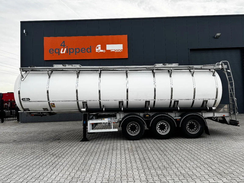 Van Hool LEVENSMIDDEL / RVS Rahmen / Leergewicht: 5.860kg / 29.500L / 1-Kammer+ 1 Schwallwand / Scheibebremse / NL / APK 03-2026 - Tanker semi-trailer: picture 2 Van Hool LEVENSMIDDEL / RVS Rahmen / Leergewicht: 5.860kg / 29.500L / 1-Kammer+ 1 Schwallwand / Scheibebremse / NL / APK 03-2026 - Tanker semi-trailer: picture 2