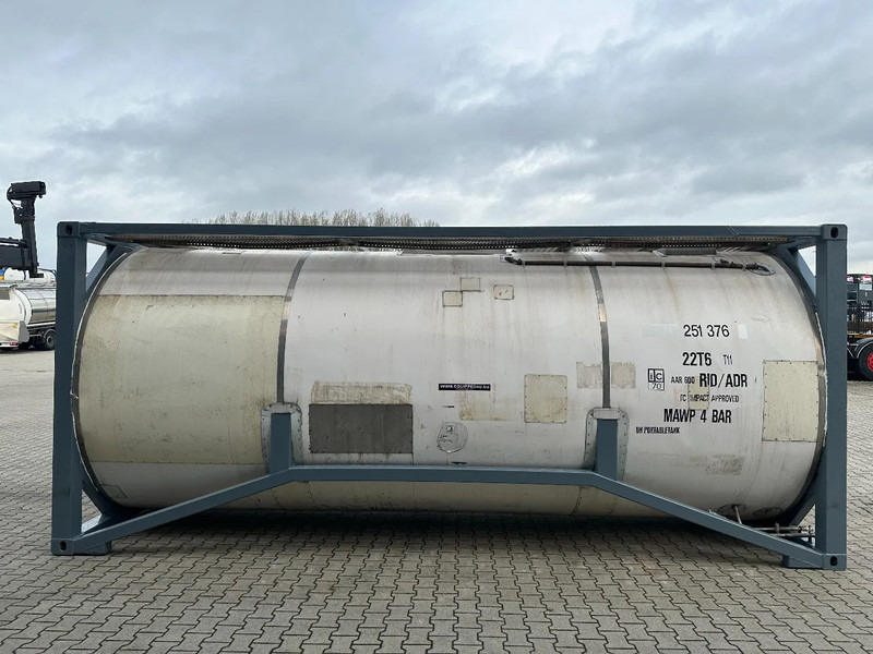 Welfit Oddy 24.890L / 1-COMP, 20FT ISO, UN PORTABLE T11, NEW 5Y- + CSC inspection: 04-2028 - Storage tank: picture 3 Welfit Oddy 24.890L / 1-COMP, 20FT ISO, UN PORTABLE T11, NEW 5Y- + CSC inspection: 04-2028 - Storage tank: picture 3