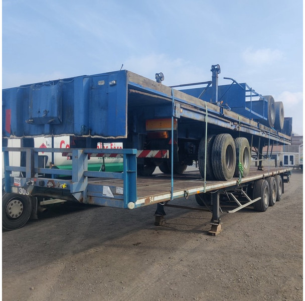 Trouillet Plateau - Dropside/ Flatbed semi-trailer: picture 4 Trouillet Plateau - Dropside/ Flatbed semi-trailer: picture 4