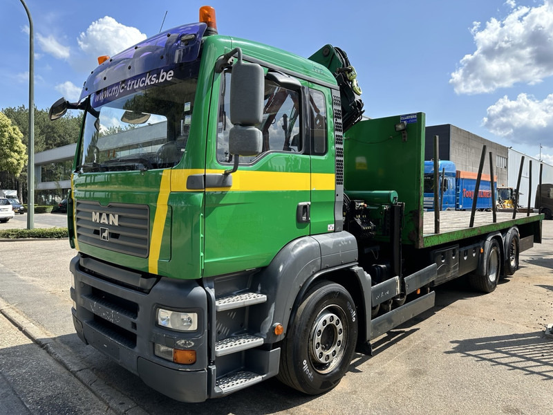 MAN TGA 26.360 6X2 BL + CRANE PALFINGER PK 18500 (4x) - LIFT + STEERING AXLE - PLATFORM 7m75 - MANUAL GEARBOX - Crane truck: picture 4 MAN TGA 26.360 6X2 BL + CRANE PALFINGER PK 18500 (4x) - LIFT + STEERING AXLE - PLATFORM 7m75 - MANUAL GEARBOX - Crane truck: picture 4