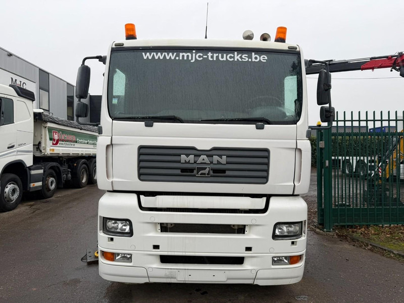 MAN TGA 26.430 6x2 HOOKLIFT + CRANE PALFINGER PK 19000 B (3x) + RADIO + ROTATOR - LIFT + STEERING AXLE - BE TRUCK - Hook lift truck, Crane truck: picture 3 MAN TGA 26.430 6x2 HOOKLIFT + CRANE PALFINGER PK 19000 B (3x) + RADIO + ROTATOR - LIFT + STEERING AXLE - BE TRUCK - Hook lift truck, Crane truck: picture 3