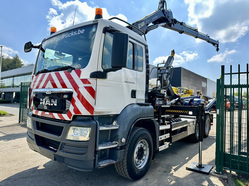 MAN TGS 33.440 6x4 BB HOOKLIFT + CRANE HIAB 166 E-3 HIDUO - RADIO - ROTATOR - EURO 5 - BE TRUCK - Hook lift truck, Crane truck: picture 5 MAN TGS 33.440 6x4 BB HOOKLIFT + CRANE HIAB 166 E-3 HIDUO - RADIO - ROTATOR - EURO 5 - BE TRUCK - Hook lift truck, Crane truck: picture 5