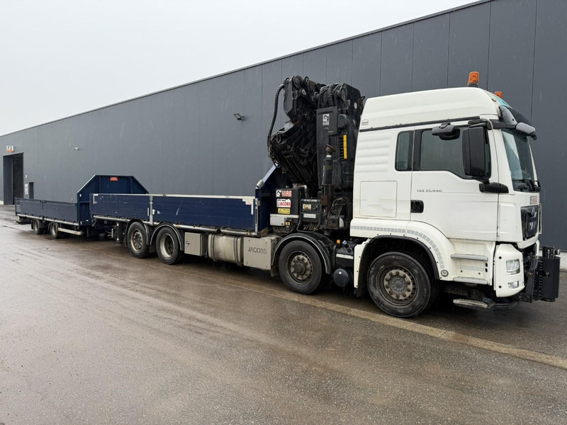 MAN TGS 35.440 8x2/4 HYDRO-DRIVE + CRANE HIAB 622 E-6 HIPRO + FLY-JIB 150X-6 + WINCH - FRONT STAB - LIFT + STEERING AXLE + PACTON 2-AXLE TRAILER - Crane truck: picture 3 MAN TGS 35.440 8x2/4 HYDRO-DRIVE + CRANE HIAB 622 E-6 HIPRO + FLY-JIB 150X-6 + WINCH - FRONT STAB - LIFT + STEERING AXLE + PACTON 2-AXLE TRAILER - Crane truck: picture 3