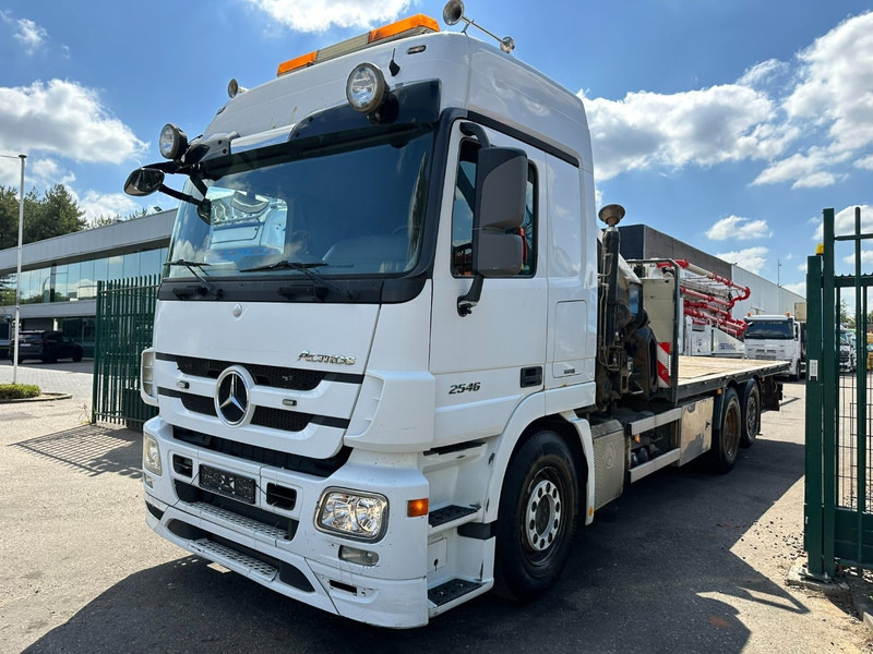 Mercedes-Benz ACTROS 2546 6x2 + CRANE HIAB 422 EP-6 HIPRO - *415.000km* - PLATFORM 6m50 - LIFT AXLE - MP 3 - EURO 5 - BELGIAN PAPERS - Crane truck: picture 4 Mercedes-Benz ACTROS 2546 6x2 + CRANE HIAB 422 EP-6 HIPRO - *415.000km* - PLATFORM 6m50 - LIFT AXLE - MP 3 - EURO 5 - BELGIAN PAPERS - Crane truck: picture 4