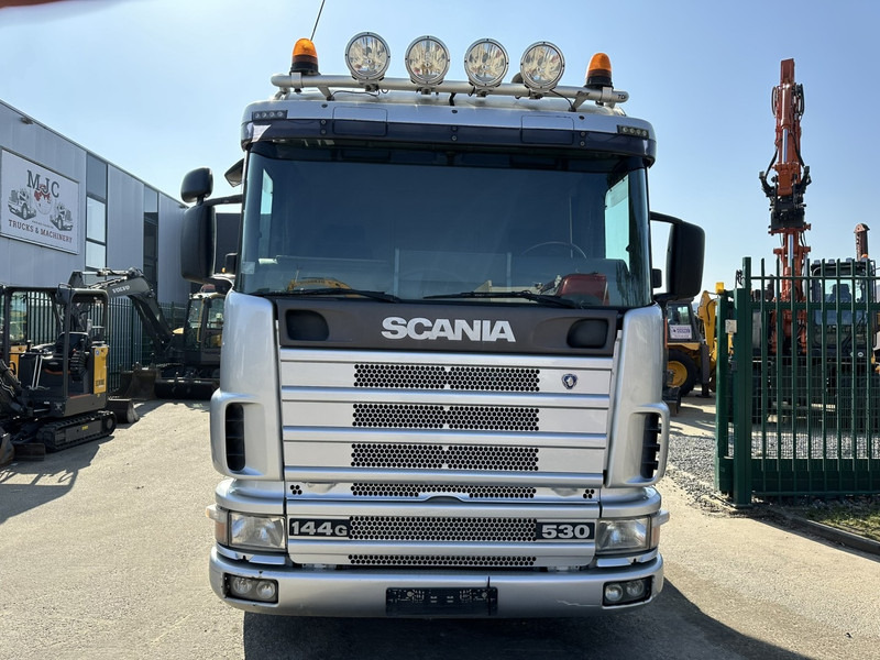 Scania 144G-530 V8 6x4 HOOKLIFT 20T MEILLER -VOL LUCHT - OPTI-CRUISE - CR19 SLAAPCABINE - Hook lift truck: picture 2 Scania 144G-530 V8 6x4 HOOKLIFT 20T MEILLER -VOL LUCHT - OPTI-CRUISE - CR19 SLAAPCABINE - Hook lift truck: picture 2