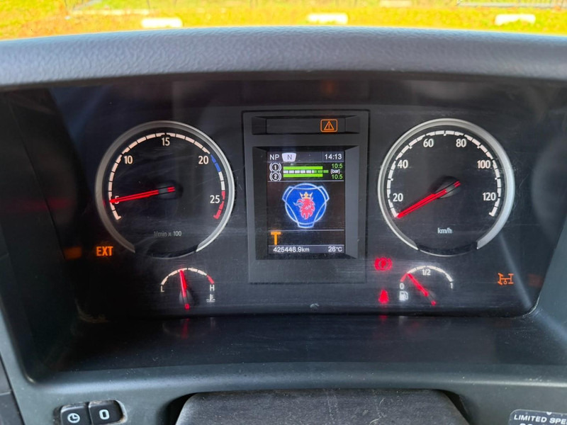 Hook lift truck Scania P400 6x4 ABROLLKIPPER + KRAN PALFINGER PK9001 EH - RETARDER - 5/6F + ROTATOR + RADIO - WB 3m90 - EURO 5 - HUB REDUCTION / SPRING - BE TRUCK: picture 13