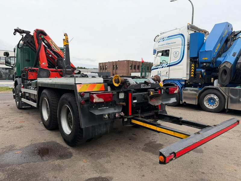 Hook lift truck Scania P400 6x4 ABROLLKIPPER + KRAN PALFINGER PK9001 EH - RETARDER - 5/6F + ROTATOR + RADIO - WB 3m90 - EURO 5 - HUB REDUCTION / SPRING - BE TRUCK: picture 14