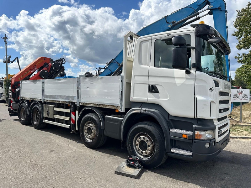 Scania R420 8x4 + CRANE PALFINGER PK44002 F (7x) + Rotator - 6m50 platform - Manual - - Crane truck: picture 2 Scania R420 8x4 + CRANE PALFINGER PK44002 F (7x) + Rotator - 6m50 platform - Manual - - Crane truck: picture 2