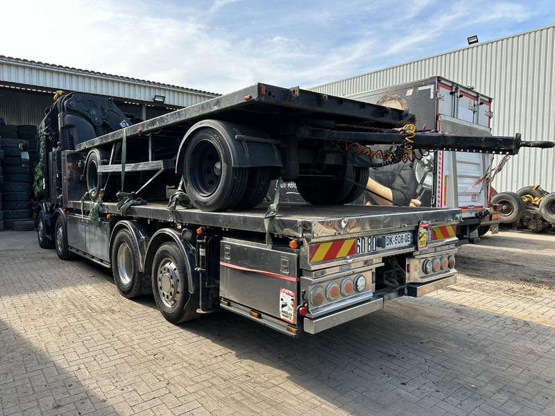Scania R620 8x2 + KRAN HIAB 800EP-5 HiPro - RETARDER - LIFT/STEERING AXLE - HIGHLINE SLEEPER - LEATHER - ALCOA - Dropside/ Flatbed truck, Crane truck: picture 4 Scania R620 8x2 + KRAN HIAB 800EP-5 HiPro - RETARDER - LIFT/STEERING AXLE - HIGHLINE SLEEPER - LEATHER - ALCOA - Dropside/ Flatbed truck, Crane truck: picture 4