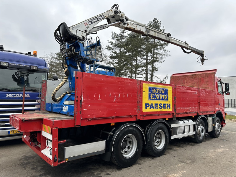 Volvo FH 400 8X4 + HIAB 130 R - STEEL SPRING / BLATT / BALLIESTAS - I SHIFT - BELGIAN TRUCK - Dropside/ Flatbed truck, Crane truck: picture 4 Volvo FH 400 8X4 + HIAB 130 R - STEEL SPRING / BLATT / BALLIESTAS - I SHIFT - BELGIAN TRUCK - Dropside/ Flatbed truck, Crane truck: picture 4