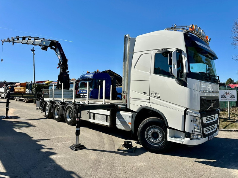 Volvo FH 420 8x4 TRIDEM + KRAAN HIAB 408 E-8 HIPRO + WINCH - 63.000km ONLY - CREWCAB 4 SEATER - PLATFORM 7m - TOP CONDITION - Dropside/ Flatbed truck, Crane truck: picture 2 Volvo FH 420 8x4 TRIDEM + KRAAN HIAB 408 E-8 HIPRO + WINCH - 63.000km ONLY - CREWCAB 4 SEATER - PLATFORM 7m - TOP CONDITION - Dropside/ Flatbed truck, Crane truck: picture 2