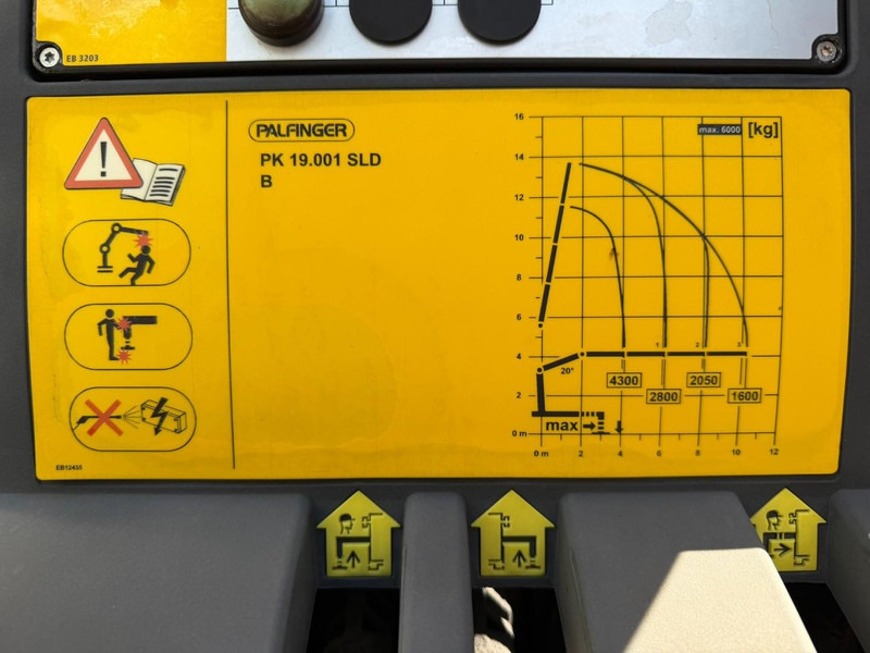 Hook lift truck, Crane truck Volvo FM 420 8x2 HOOKLIFT + CRANE PALFINGER PK19.001 SLD B - *294.000km* - EURO 6 - LIFT + STEERING AXLE - I SHIFT - BE TRUCK: picture 12