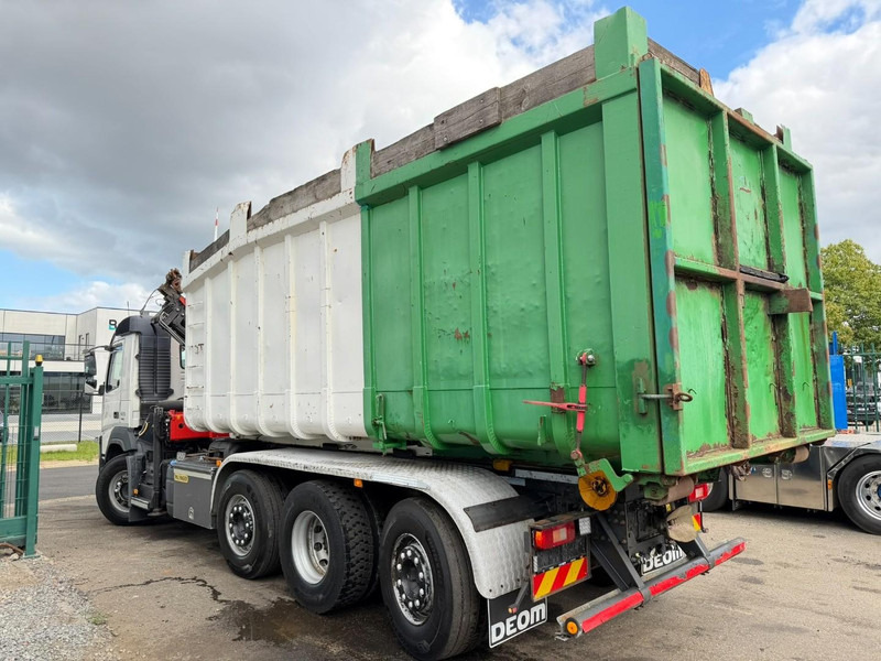 Hook lift truck, Crane truck Volvo FM 420 8x2 HOOKLIFT + CRANE PALFINGER PK19.001 SLD B - *294.000km* - EURO 6 - LIFT + STEERING AXLE - I SHIFT - BE TRUCK: picture 8