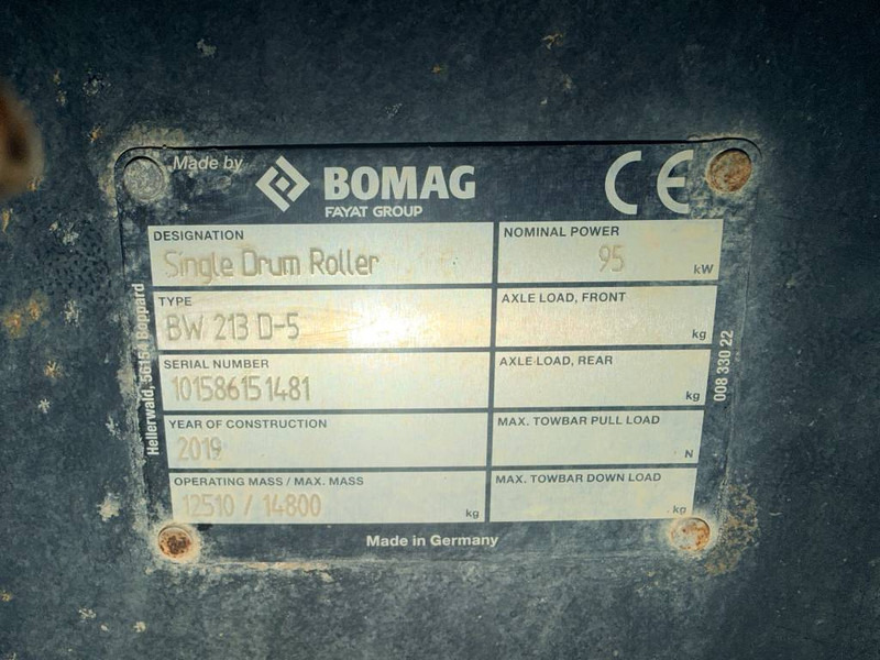 Bomag BW213D-5 - Roller: picture 4 Bomag BW213D-5 - Roller: picture 4