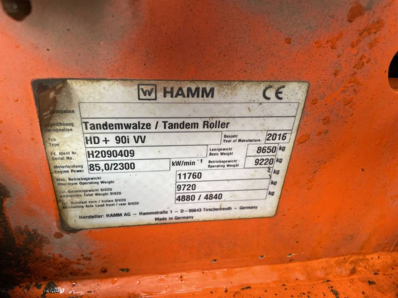 Hamm HD+ 90i VV | HD90 - Roller: picture 3 Hamm HD+ 90i VV | HD90 - Roller: picture 3