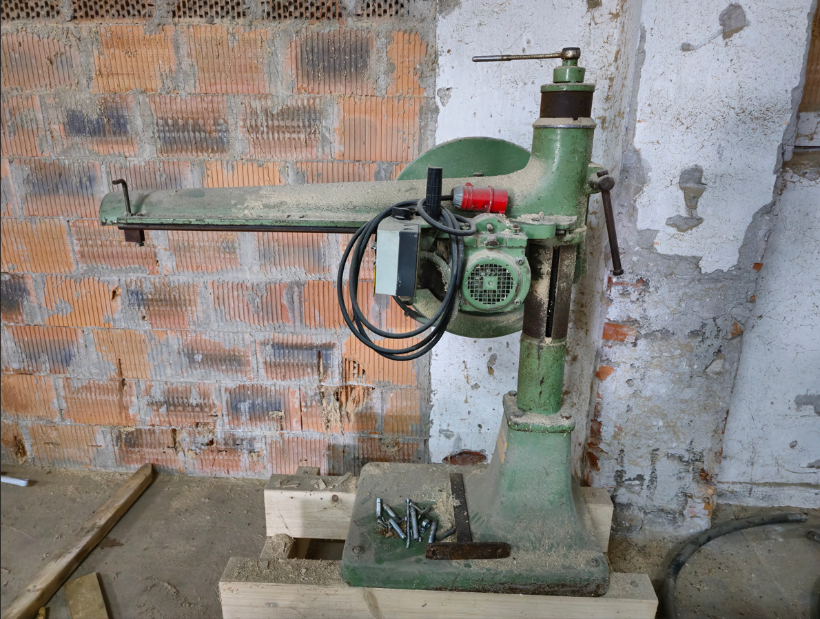 Piła Radialna EISEN-WOLFF 500 mm / 5,5 kW - Woodworking machinery: picture 2 Piła Radialna EISEN-WOLFF 500 mm / 5,5 kW - Woodworking machinery: picture 2