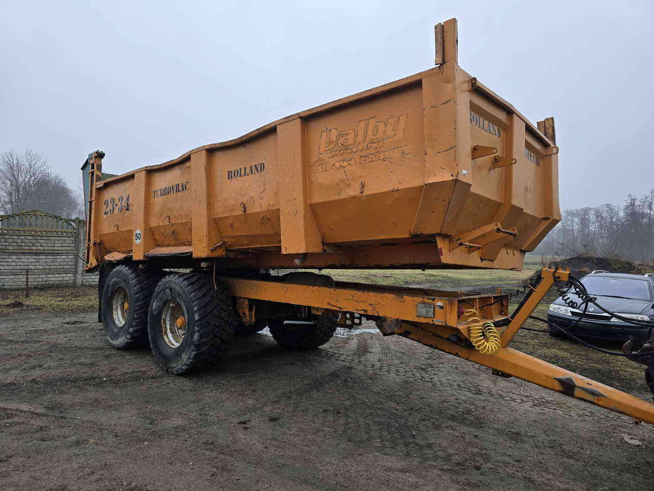ROLLAND TURBOVRAC  23-34 - Farm tipping trailer/ Dumper: picture 3 ROLLAND TURBOVRAC  23-34 - Farm tipping trailer/ Dumper: picture 3