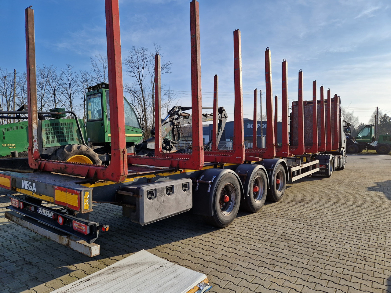 Mega MNS - Timber semi-trailer: picture 3 Mega MNS - Timber semi-trailer: picture 3