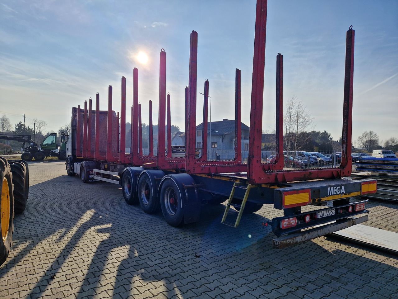 Mega MNS - Timber semi-trailer: picture 2 Mega MNS - Timber semi-trailer: picture 2