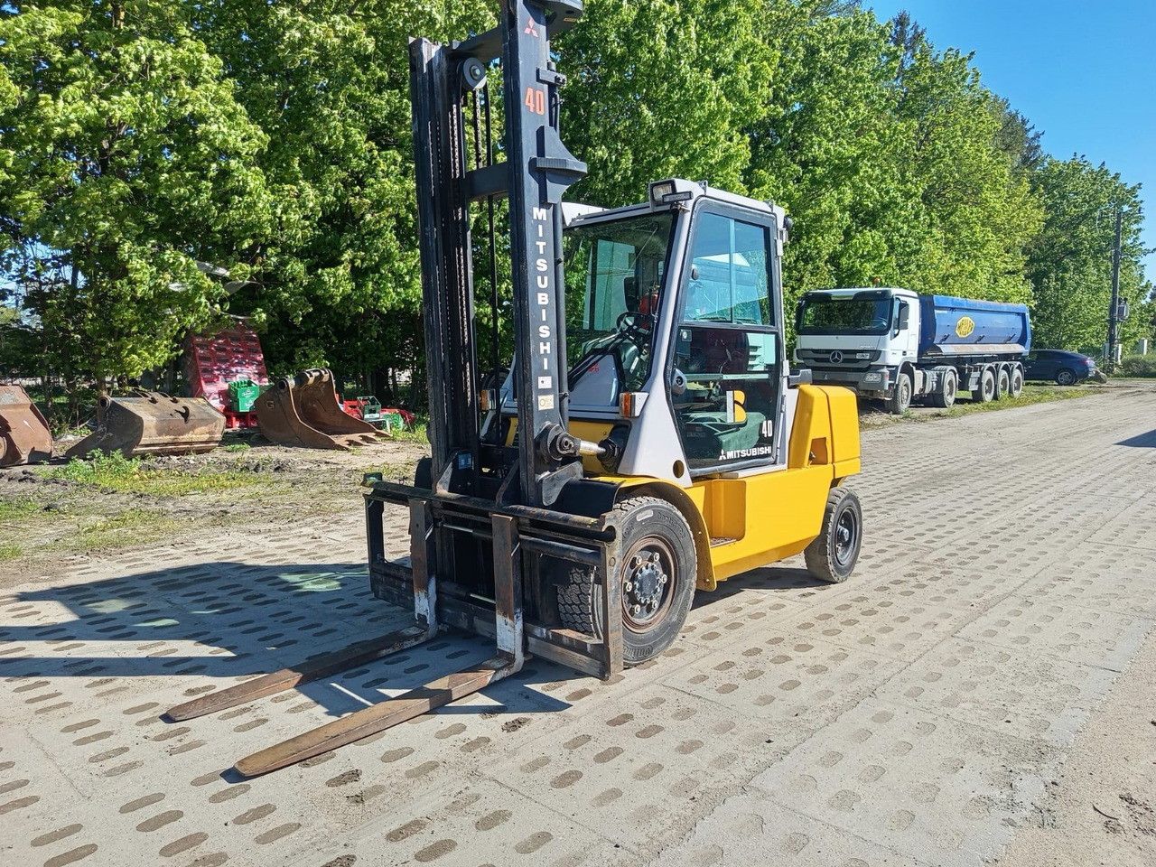Mitsubishi FD40K - Diesel forklift: picture 1 Mitsubishi FD40K - Diesel forklift: picture 1