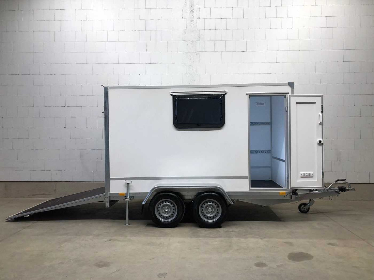 New Motorcycle trailer BLYSS F2030HTD Rampe Tür  Fenster Kofferanhänger: picture 1