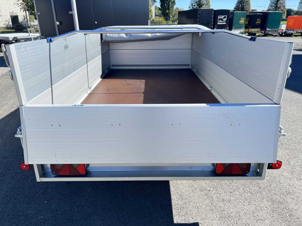 New Car trailer BOECKMANN TL-AL 3015/135 BWEH Fl-Plane Kastenanhänger gebr: picture 8