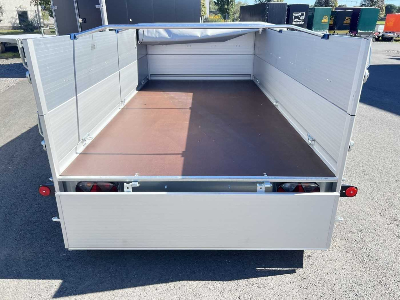 New Car trailer BOECKMANN TL-AL 3015/135 BWEH Fl-Plane Kastenanhänger gebr: picture 9