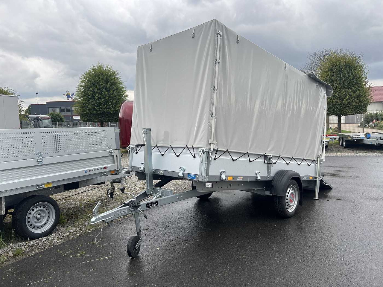 Car trailer STEMA Rex 30 Plane Kastenanhänger ungebremst: picture 20